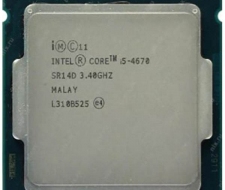 Chip (cpu) core i5-4670 socket 1150 cũ giá rẻ